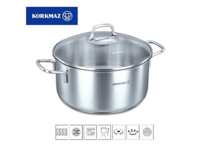 rendlík d20+PO skl. PERLA, 3,5l, v.11cm, indukce, NR