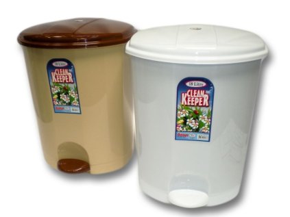 koš odp. 7l (vnit.objem 5,5l) CLEAN KEEPER pedál.