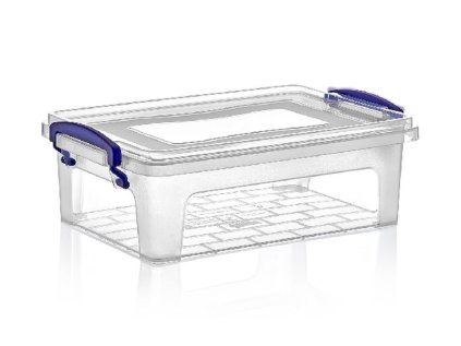 box 2,00l CLEAR 25x17x 9cm, transp.plast