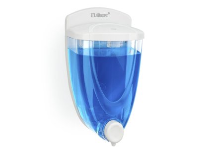 dávkovač 0,65l mýdla UH čirý (KNK), na zeď, plast