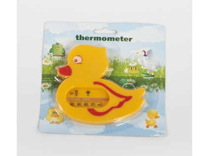 teploměr 11,5cm koup. KAČENKA 0+40°C, plast, dětský