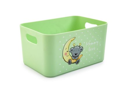 box 4,0l MOMMY LOVE zel., 22,7x15,8x12cm