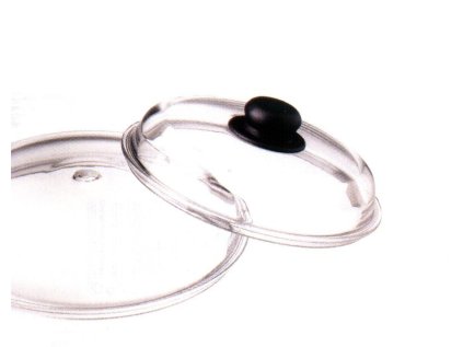 poklice d20cm sklo, vč. NR úchytu do 250°C, vhodné na BAF