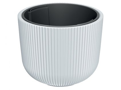 Obal na květník MILLY samozavlažovací plastový d39x32cm
