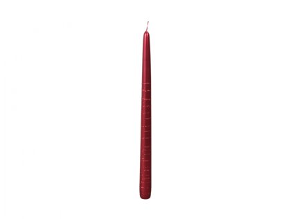 Svíčka ANDROMEDA KÓNICKÁ vánoční 24cm