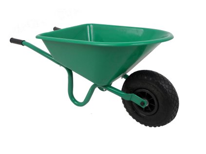 kolečko dětské KINDER zelené, pvc korba