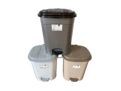 koš odp.20l CLASICO, pedál., plast
