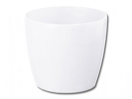 Obal na květník MAGNOLIA plastový lesklý d21x19cm