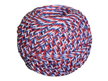 Motouz bavlněný TRIKOLORA d1,25mm x 60m, 40g