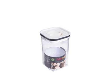 dóza 1,10l vakuum víko, 10,5x10,5x15cm,transp.ABS plast