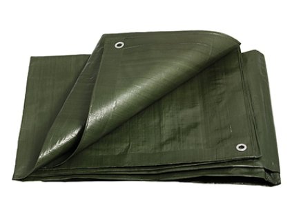 PE plachta zakrývací 4x6m 200g/1m2 zelená