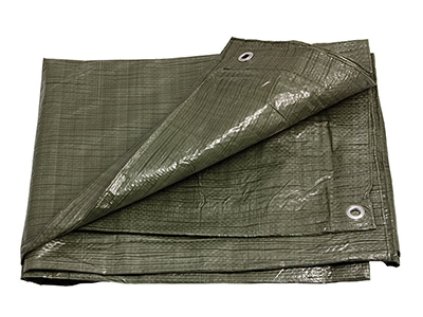 PE plachta zakrývací 2x2m 70g/1m2 zelená