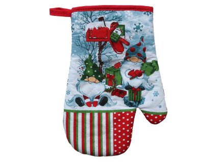 chňapka DEKORAČNÍ , 28cm, 2 SKŘÍTCI, vánoční OM03