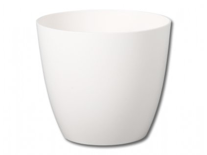 Obal na květník ELLA plastový lesklý d15x14cm