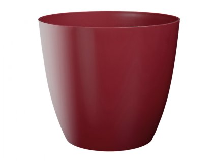 Obal na květník ELLA plastový lesklý d15x14cm