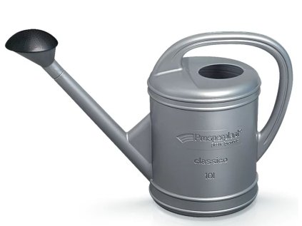 konev 10,0l zahr., CLASSICO+kropítko, stříbrná, plast
