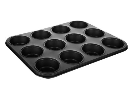 forma MUFFINY 12ks, d7cm, 35x26,5cm CUISINO čer.nepř.