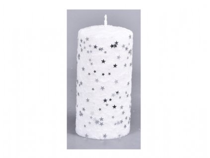 Svíčka MAGIC vánoční d7x14cm