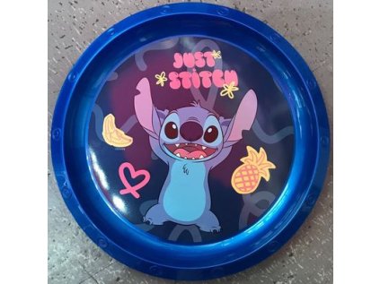 talíř d22cm, STITCH, dětský, plast
