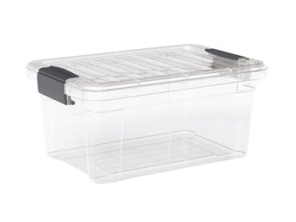 box 10,5l STORAGE Lock&Keep, 36x25x16,6cm, trans.plast