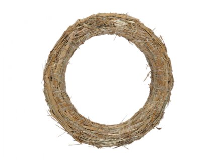 Kruh k aranžování slámový d50/8cm