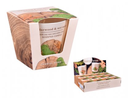 Svíčka ve skle CEDARWOOD vonná 115g