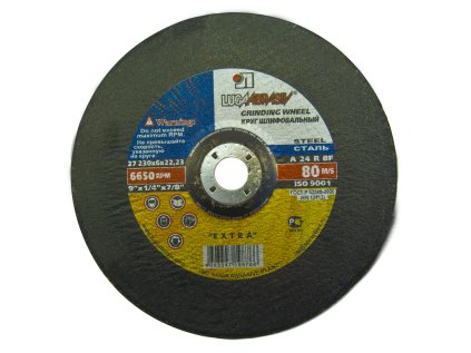 LUGA ABRASIVE Kotouč brusný na ocel | 230x6,0x22,2 mm