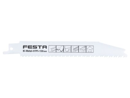 Plátek pilový FESTA do ocasky 150x19x1mm BiM 3ks
