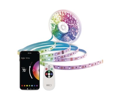GoSmart LED pásek WiFi 5 m, 22W, 1400lm, RGB/CCT