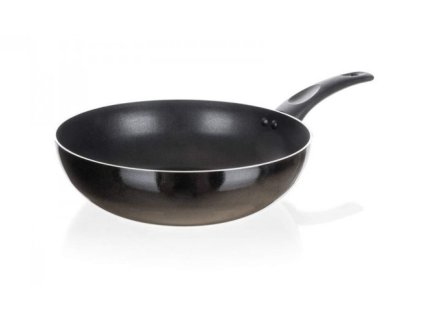pánev d28x8,0cm WOK BLACK CUISINO, nepř.p.,indukce