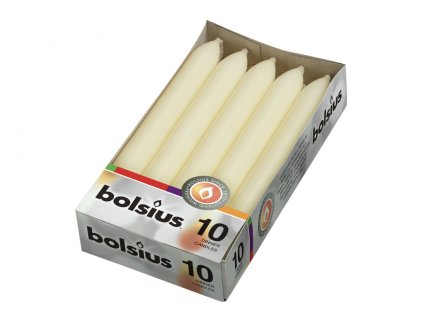 Svíčka stolní TORPEDO 17cm 10ks