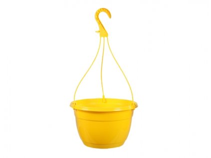 Květník COLOR MAL závěsný plastový lesklý d25cm