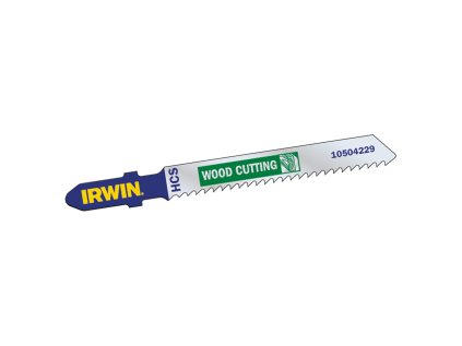 IRWIN Pilový plátky přímočaré na dřevo HCS 1bal/5ks | 115 mm (T301CD) 8 Tpi