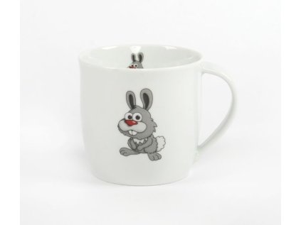 hrnek 260ml ANDREAS-KRÁLÍČEK, čes.porcelán