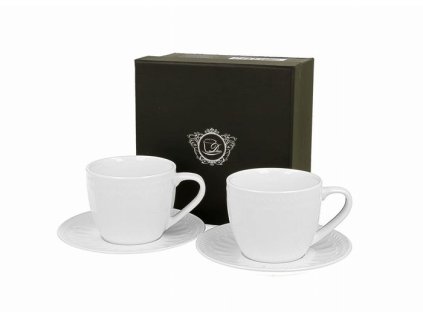 šapo 110ml, 2ks, TWILIGHT, DB, bílý porcelán