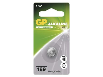 Alkalická knoflíková baterie GP 189F (LR54)