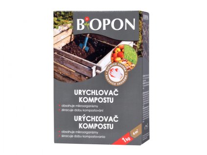 Urychlovač kompostu BOPON 1kg + rukavice ZDARMA