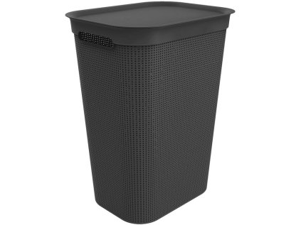 koš 50,0l na použ.pr. černý BRISEN, 43x34x53cm, plast
