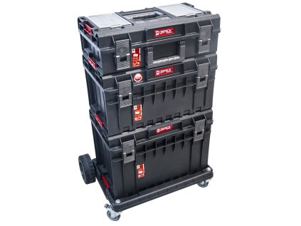 QBRICK Sada plastových boxů Qbrick ONE s podvozkem | 746x500x1030 mm