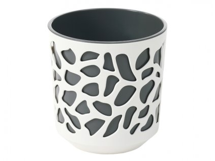 Obal na květník DUET plastový d14x15cm