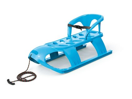 Sáňky s opěradlem BEZZY SEAT světle modré