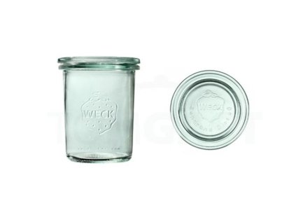 WECK sklen.zavař. 160ml+víčko-1ks-WECK Sturz (d 60)