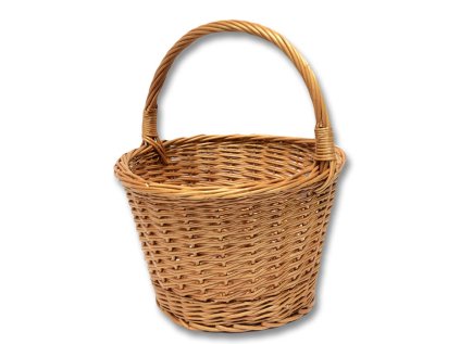 koš TRHÁČEK d30,v.24cm,velký proutěný