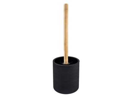 WC soupr. BLACK ED. XANTI, plast+bambus