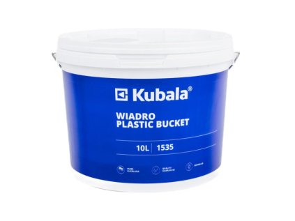 Vědro plastové s měrkou a víkem 10l 1535