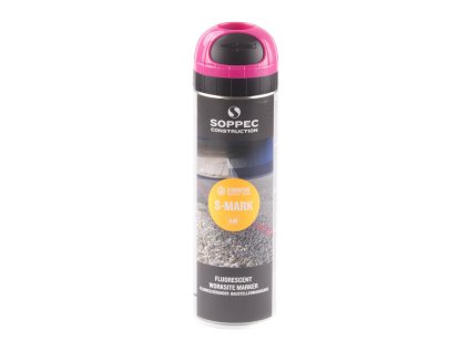 SOPPEC Značkovací sprej Soppec S-Mark, 6M | růžový, 500 ml