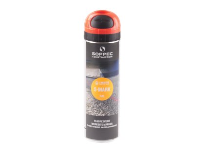 SOPPEC Značkovací sprej Soppec S-Mark, 6M | červený, 500 ml