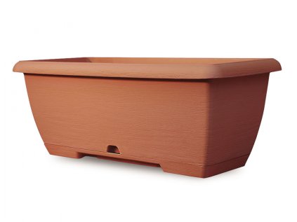 Truhlík TERRAE MIDI s podmiskou plastový 55cm
