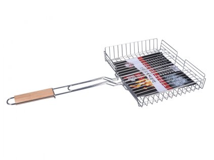 Koš grilovací, povrch ocel, 67x32x26x6cm/BBQ