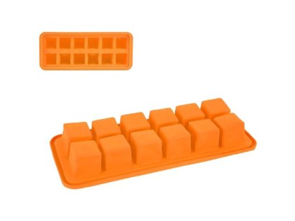 forma na led 26x11x3,5, kostky 3x3x3cm, silikon